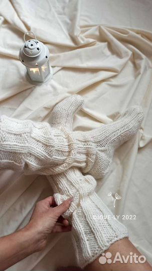 Гольфы вязаные, носки