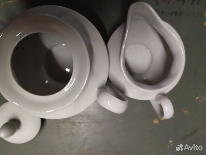 Заварочный чайник и молочник набор СССР