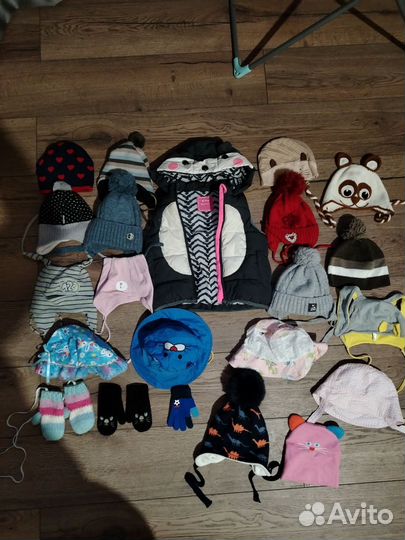 Комбинезон флис поддева 80 разм шапки панамы жилет