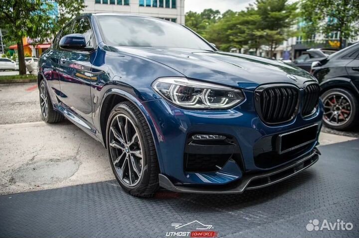 Сплиттер губа BMW X3 G01 X4 G02 карбон