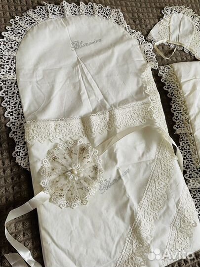 Конверт на выписку летний для девочки