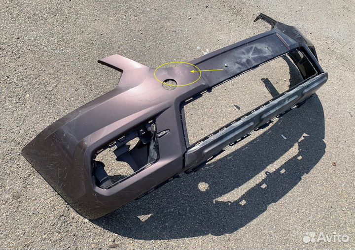 Бампер передний Yeti (с 2013 г.)