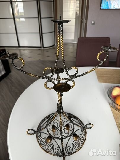 Подсвечник с зеркалом