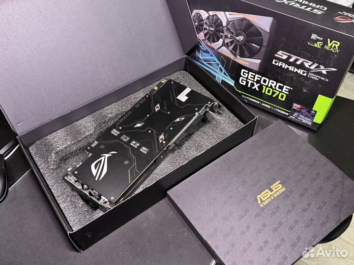 Видеокарта Asus Rog Strix GTX 1070