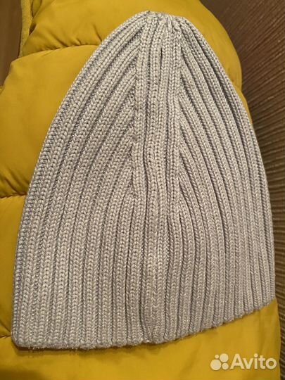 Шапка бини вязанная детская