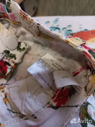 Джинсы для девочки 122