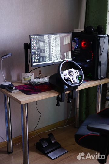 Игровой руль dexp wheelman pro