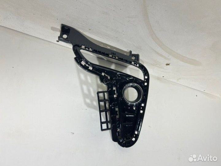 Накладка птф+дхо (линза+хром) передняя левая Kia