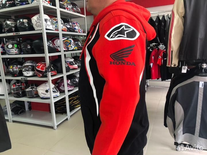 Alpinestars Honda худи с капюшоном
