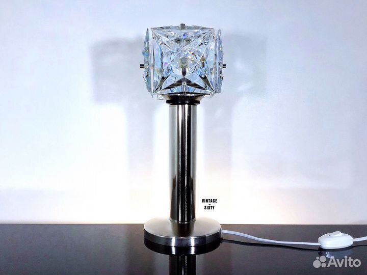 Светильник настольный хрустальный СССР