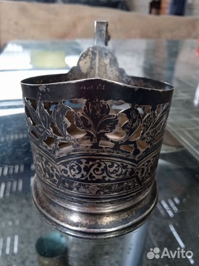 Подстаканник серебро СССР