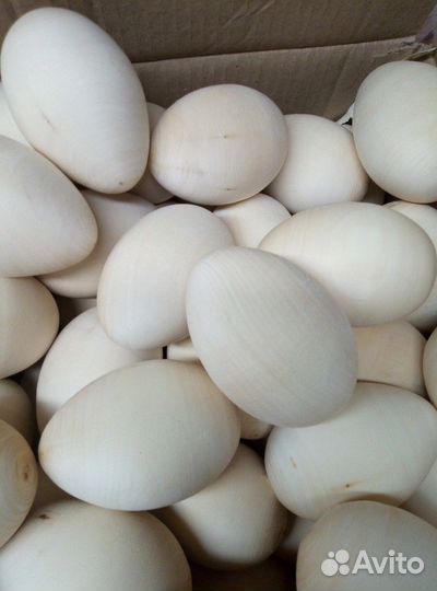 Деревянны заготовки яйца