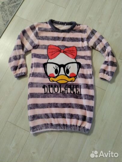 Халат туника теплый 44 46