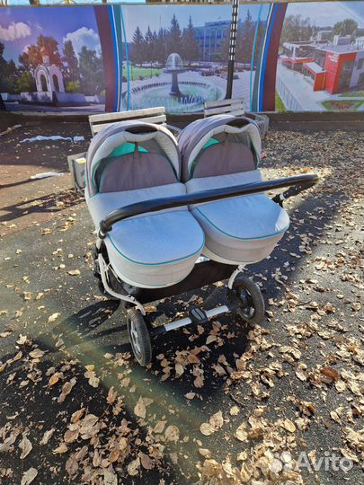 Коляска для двойни