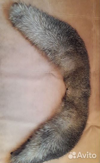 Воротник чернобурка