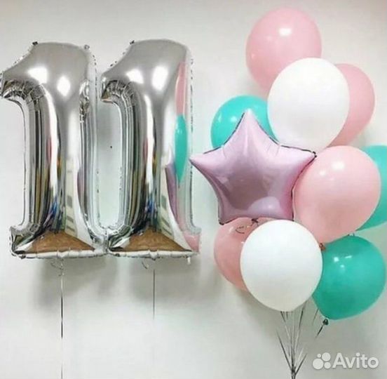 Воздушные шары с гелием. Доставка