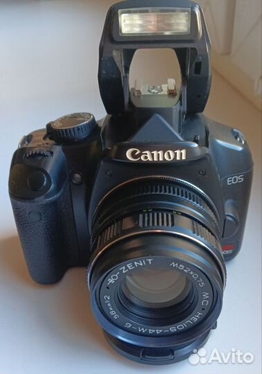 Canon 450d и Helios-44M-6