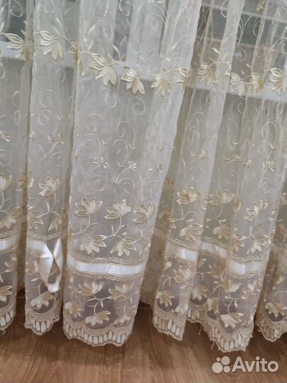 Штора тюль органза