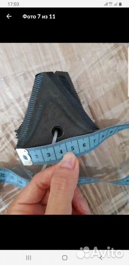 Сегментные ножи для косилки набор