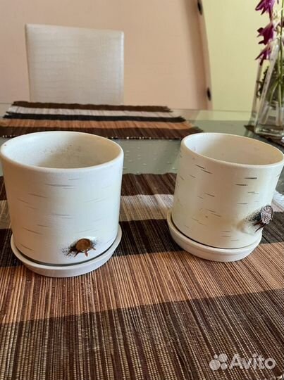 Керамические горшки