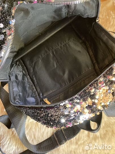 Рюкзак с паетками