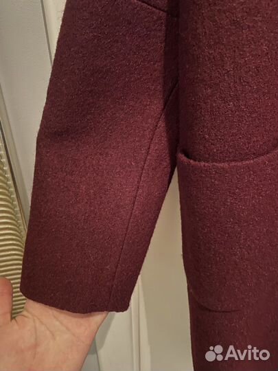 Пальто двубортное wolfstore