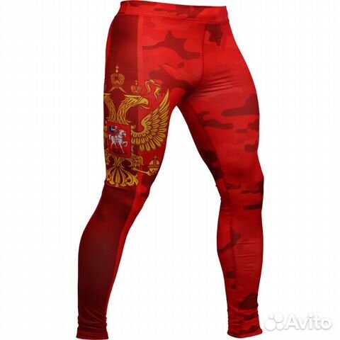 Леггинсы детские Alfa Brend Camo красные (10 лет)