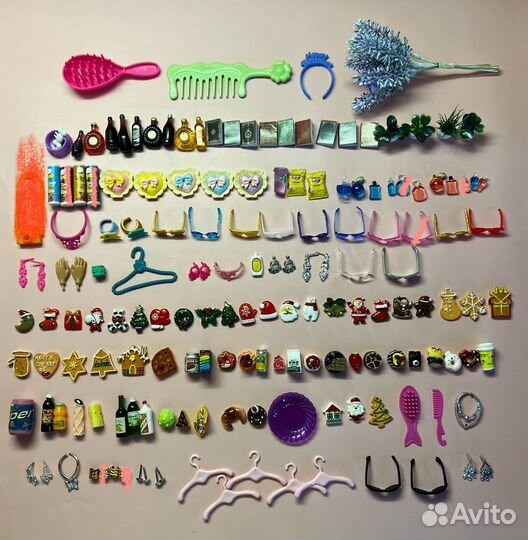 Аксессуары, миниатюра для куклы Барби