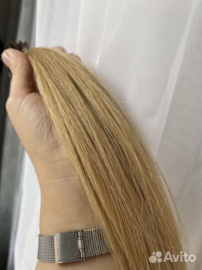 Волосы для наращивания блонд славянка