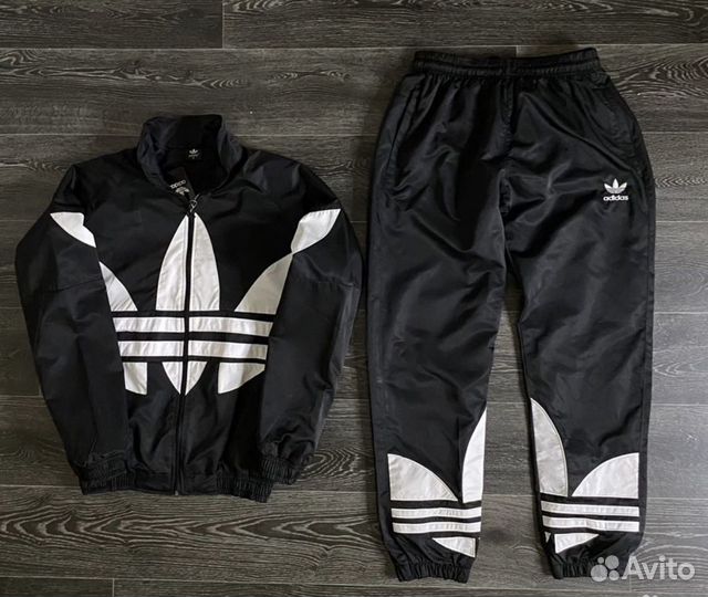 Спортивный костюм adidas в ретро стиле 90 х