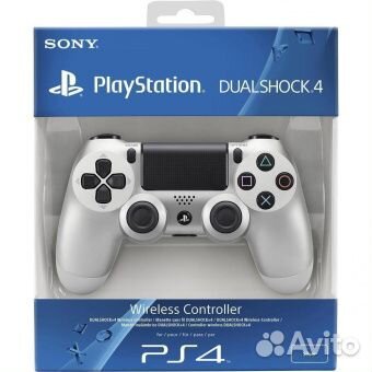 Dualshock 4 серебряный