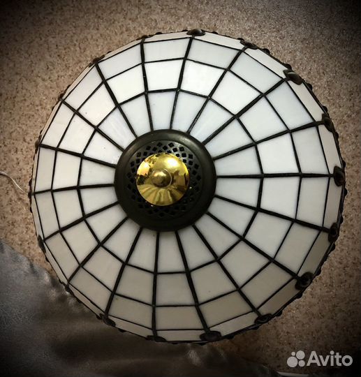Лампа настольная Тиффани, Tiffany, антиквариат