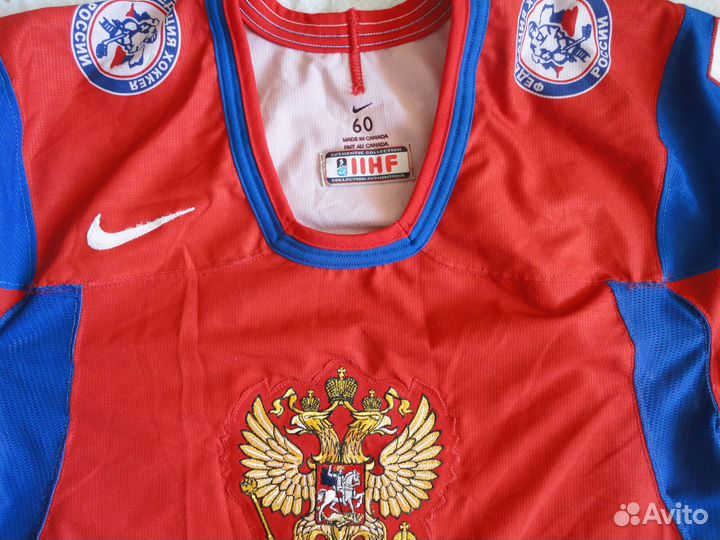 Хоккейный свитер игровой. Сборная России № 7