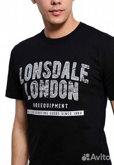 Футболка Lonsdale MTS006 цв. черный