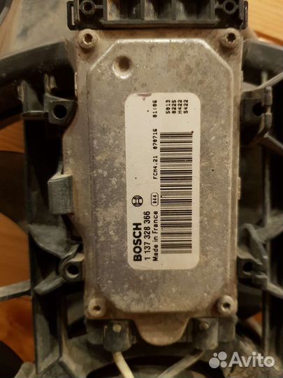 Вентилятор радиатора охлаждения Ford focus 2 ориг