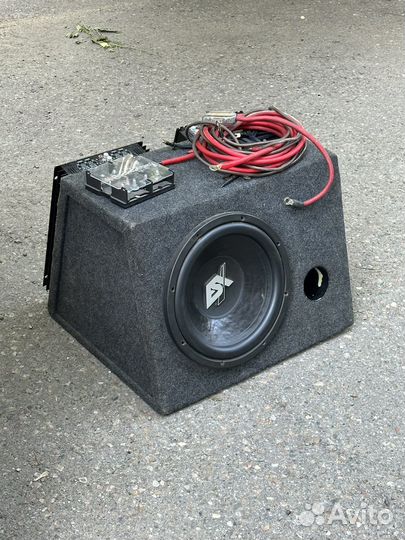 Сабвуфер и усилитель
