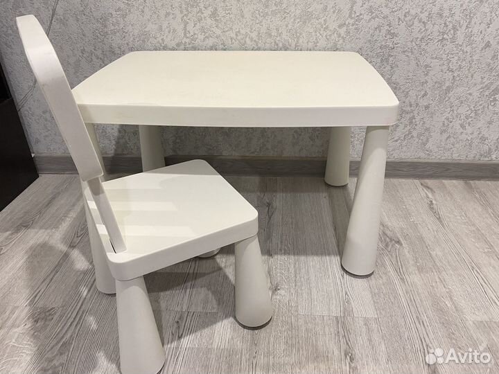 Стол и стул Икеа