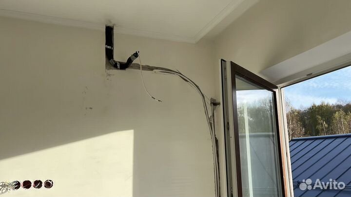 Закладка трасса кондиционер