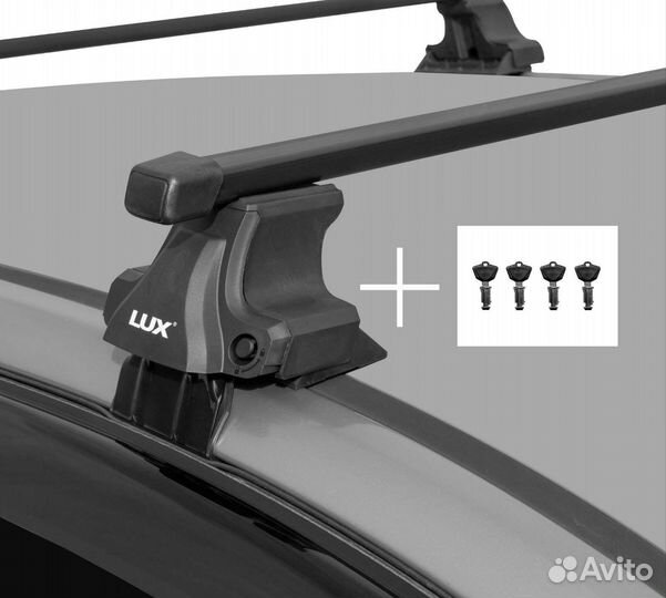 Багажник Lux D-Lux для Kia Rio IV 2017