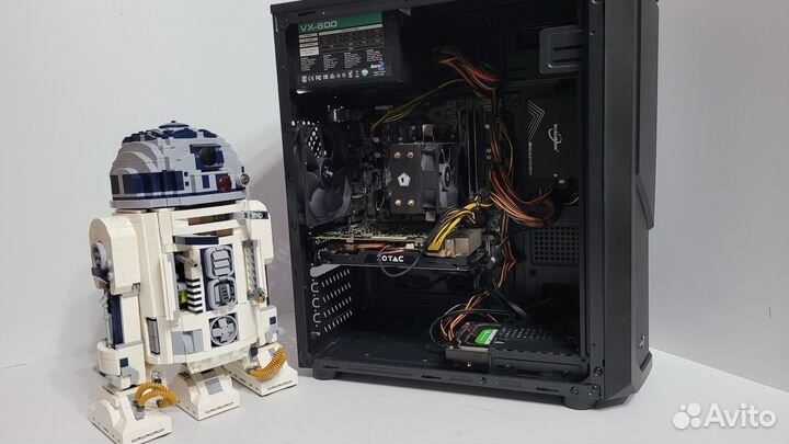 Игровой пк Ryzen 7 1700, 16 GB, GTX 1070 8 GB