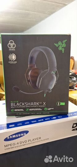 Игровые наушники razer blackshark v2 x