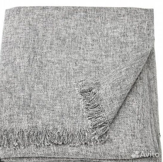 Плед IKEA ingrun серый