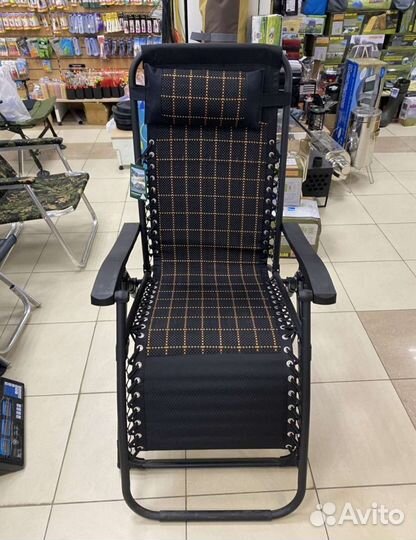 Усиленные шезлонги 3шт