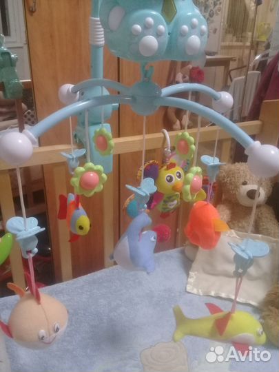 Музыкальная карусель с пультом управления