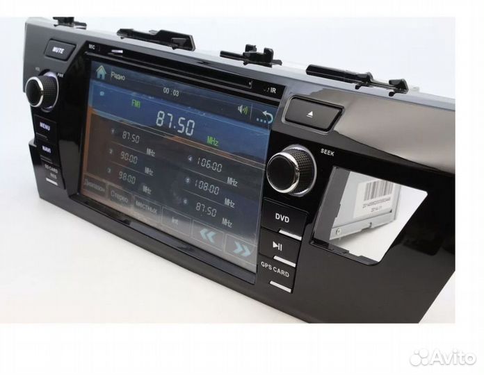 Магнитола toyota corolla
