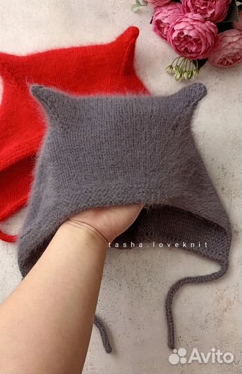 Коточепчик/чепчик с ушками