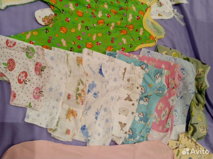Вещи для новорожденной девочки пакетом (0-3мес)