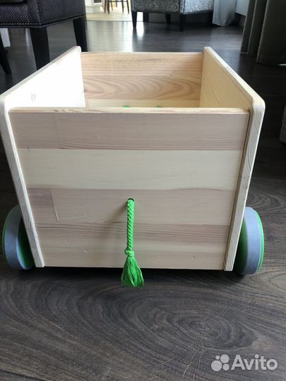 Икеа ящик на колесах для игрушек