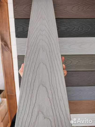 Доска для террасы - серый дым