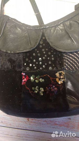 Сумка кожаная женская